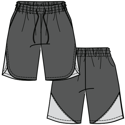 Patron ropa, Fashion sewing pattern, molde confeccion, patronesymoldes.com Bermuda deportiva 9103 HOMBRES Shorts